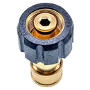 Hochdruck Adapter für HD-Reiniger M22 x1,5 IG auf 1/4" (Zoll) Schnellkupplung - hochdruck-adapter-fur-hd-reiniger-m22-x1-5-ig-auf-1-4-zoll-schnellkupplung von M&M Smartek®