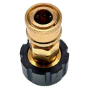 Hochdruck Adapter für HD-Reiniger M22 x1,5 IG auf 1/4" (Zoll) Schnellkupplung - hochdruck-adapter-fur-hd-reiniger-m22-x1-5-ig-auf-1-4-zoll-schnellkupplung von M&M Smartek®