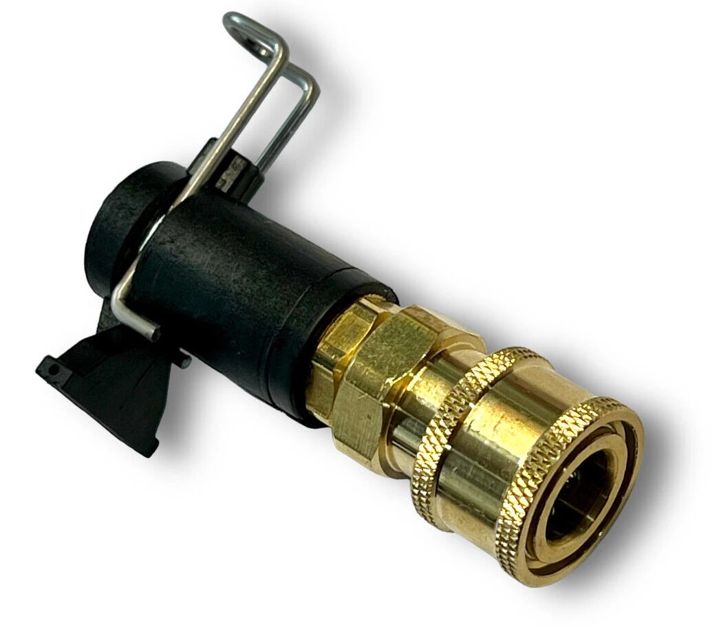Messing Schnellkupplung Für Hochdruckreiniger – 3/8" Auf M22, 2 Adapter Im Set (goldfarben)
