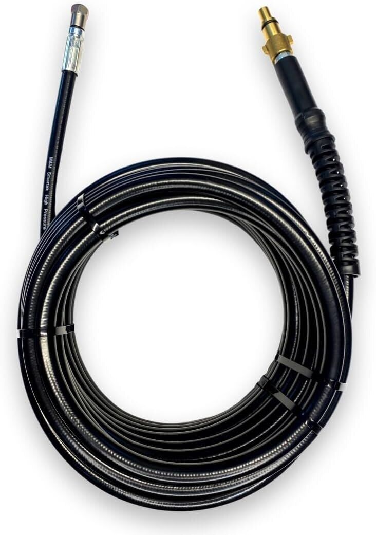 Drain cleaning hose for Nilfisk Alto etc. Remove blockage &amp; 2 nozzles 