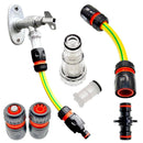 Gartenschlauch Anschluss Set 3/4" 1/2" Hahnanschluss Kupplung Wasserstopp Filter - gartenschlauch-anschluss-set-3-4-1-2-hahnanschluss-kupplung-wasserstopp-filter von M&M Smartek®