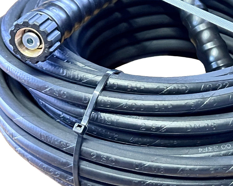 10m high pressure hose for Kärcher etc. M22 union nut 400 bar 150°C HD hose
