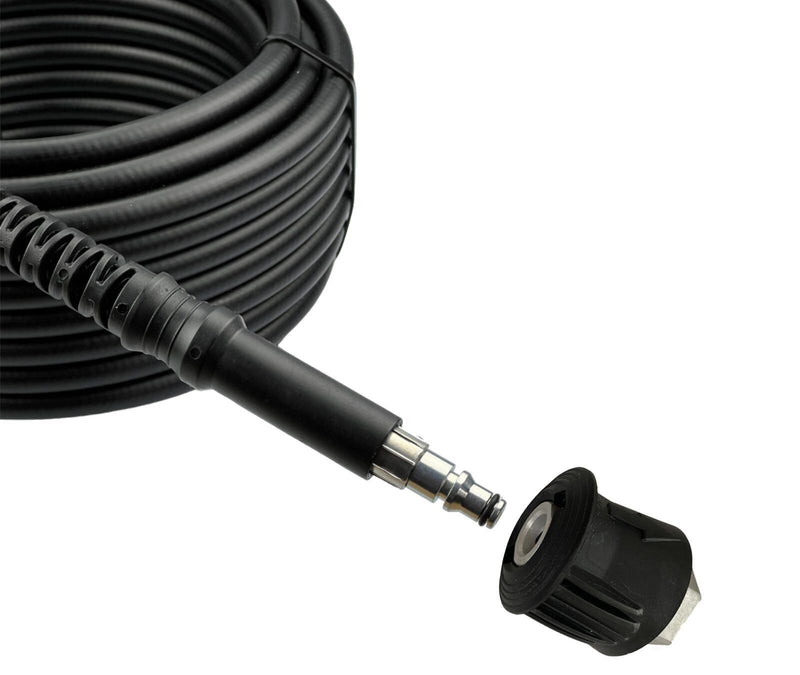 10m Hochdruckschlauch für Black & Decker HD-Reiniger Quick Connect + Adapter M22