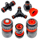 Gartenschlauch Verlängerung Set 1/2" 3/4" Hahnanschluss Kupplungen Y-Splitter - gartenschlauch-verlangerung-set-1-2-3-4-hahnanschluss-kupplungen-y-splitter von M&M Smartek®