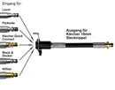 Schlauchverbinder Adapter von Kärcher Quick Nifisk Parkside B&D zu Kärcher 10mm - schlauchverbinder-adapter-von-karcher-quick-nifisk-parkside-b-d-zu-karcher-10mm von M&M Smartek®