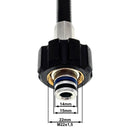 Kupplung Adapter M22 IG 14 & 15mm auf M22 AG für HD-Reiniger universal Verbinder - kupplung-adapter-m22-ig-14-15mm-auf-m22-ag-fur-hd-reiniger-universal-verbinder von M&M Smartek®
