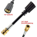 Schlauchverbinder Adapter für Wasserhahn 1/2" IG auf Schnellkupplung 1/4" Zoll - schlauchverbinder-adapter-fur-wasserhahn-1-2-ig-auf-schnellkupplung-1-4-zoll von M&M Smartek®