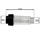 Wasserfilter groß Set 3/4" Gartenschlauch Vorfilter Wasserhahn Schnelladapter - wasserfilter-gross-set-3-4-gartenschlauch-vorfilter-wasserhahn-schnelladapter von M&M Smartek®