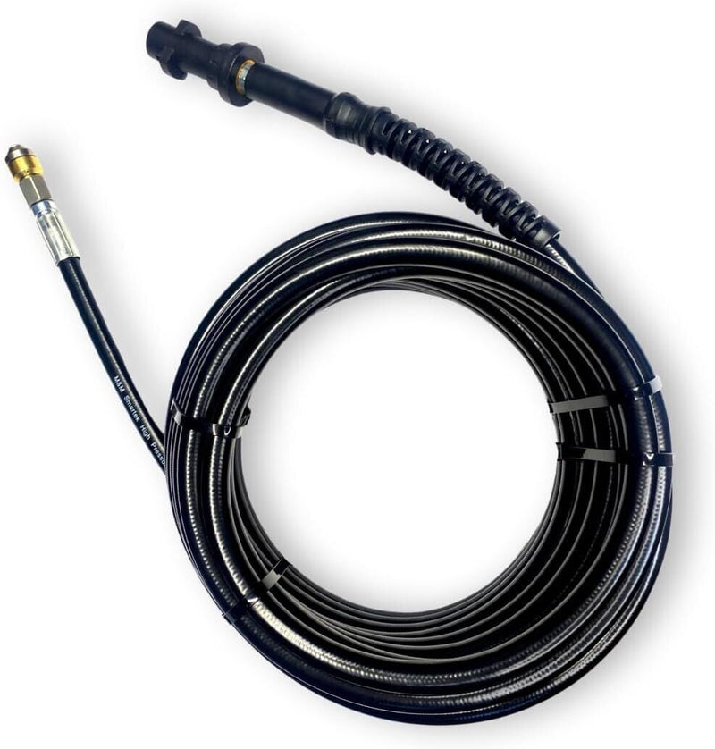 Pipe cleaning hose for Kärcher K2 to K7 remove blockages + 2 nozzles 