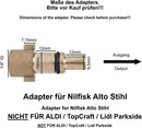 Rohrreinigungsschlauch für Nilfisk Alto usw. Verstopfung entfernen & 2 Düsen - rohrreinigungsschlauch-fur-nilfisk-alto-usw-verstopfung-entfernen-2-dusen von M&M Smartek®