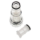 Gartenschlauch Anschluss Set 3/4" 1/2" Hahnanschluss Kupplung Wasserstopp Filter - gartenschlauch-anschluss-set-3-4-1-2-hahnanschluss-kupplung-wasserstopp-filter von M&M Smartek®