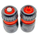 Gartenschlauch Anschluss Set 1/2" 3/4" Hahnanschluss Kupplung Wasserstopp Filter - gartenschlauch-anschluss-set-1-2-3-4-hahnanschluss-kupplung-wasserstopp-filter von M&M Smartek®