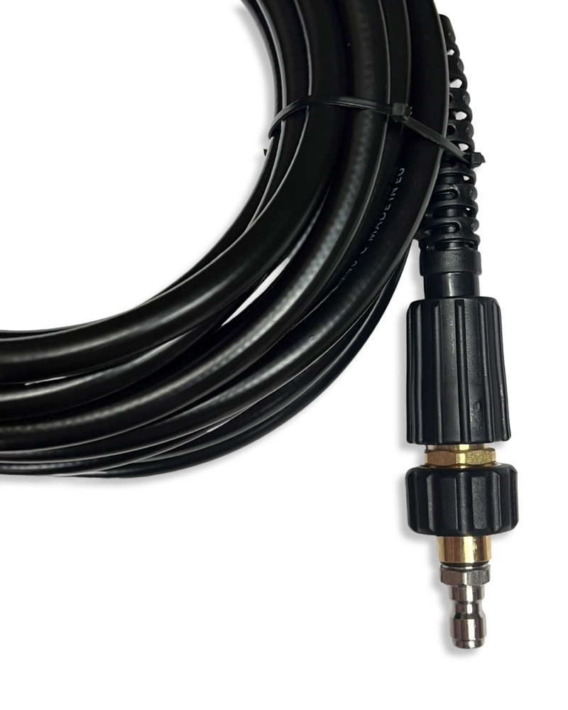 High pressure cleaner hose quick connection kit with M22 15mm adapter set