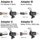 Schlauchverbinder Adapter von Kärcher Bosch Parkside Black & Decker zu Nifisk - schlauchverbinder-adapter-von-karcher-bosch-parkside-black-decker-zu-nifisk von M&M Smartek®