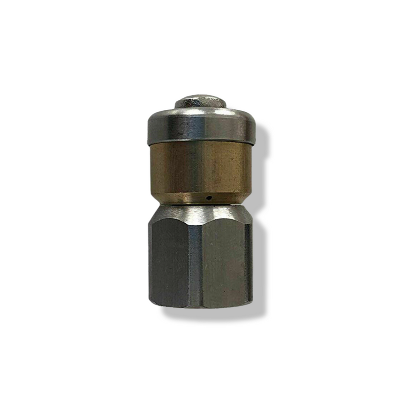 Rotating pipe cleaning nozzle 1/4" IG for Kärcher WAP Alto Kränzle Nilfisk