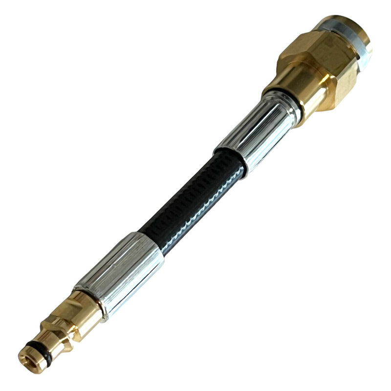 Schlauchadapter für Kärcher 10mm Stecknippel mit Clip Gegenstück 1/4" M22 AG/IG