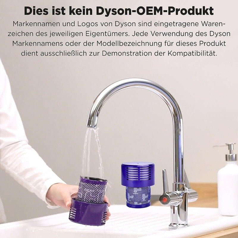 1-3x HEPA Filter für Dyson V10 Cyclone Absolute Animal Total Clean SV12 969082-01