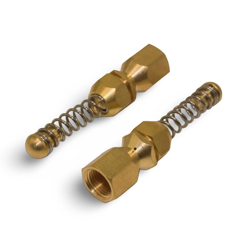 Pipe cleaning nozzle for Kärcher Kränzle 1/4" NEW Spiral spiral nozzle 