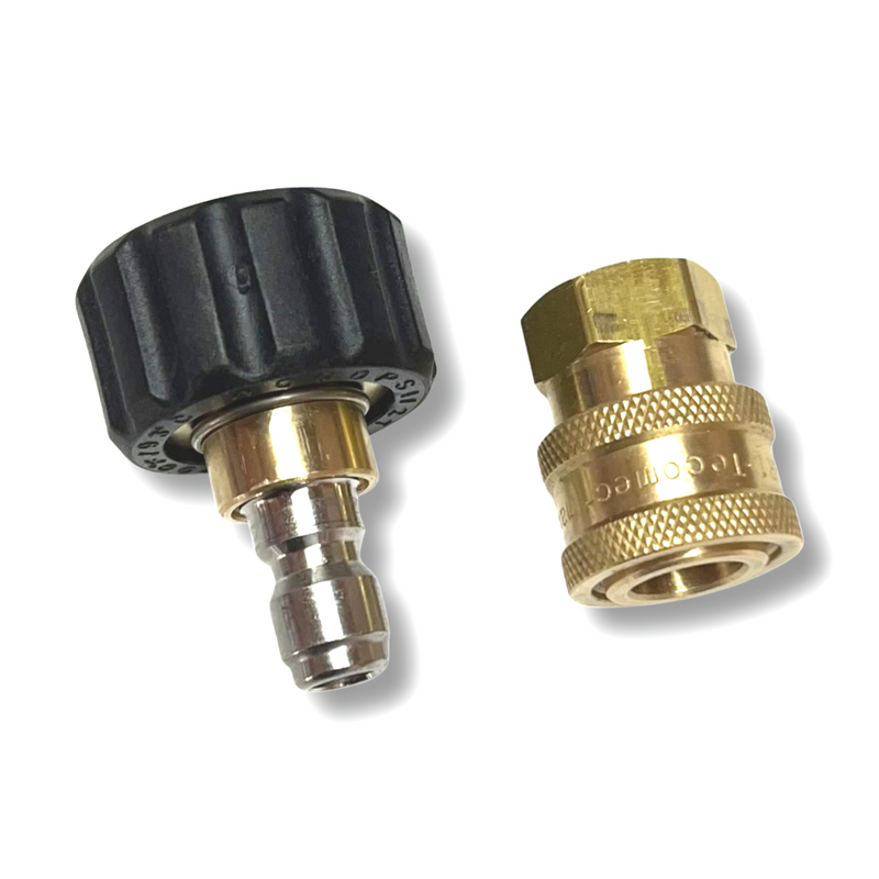 High pressure cleaner hose adapter M22 IG thread quick coupling Quick Connect