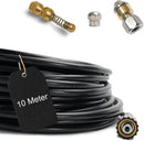 Rohrreinigungsschlauch 10m für Kärcher Kränzle Hochdruckreiniger Abfluss Rohr - rohrreinigungsschlauch-10m-fur-karcher-kranzle-hochdruckreiniger-abfluss-rohr von M&M Smartek®