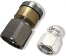 SET Rohrreinigungsdüsen 1/2" 1/4" 1/8" 3/8" starr & rotierend für Rohrreinigung - set-rohrreinigungsdusen-1-2-1-4-1-8-3-8-starr-rotierend-fur-rohrreinigung von M&M Smartek®