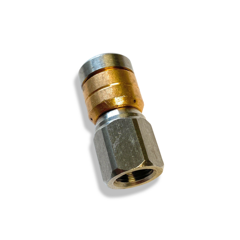 Rotierende Rohrreinigungsdüse 1/4" IG für Kärcher WAP Alto Kränzle Nilfisk etc.