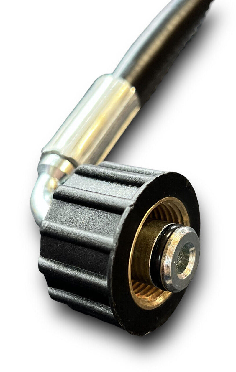 Schlauchadapter Kupplung für Kärcher M22 x 1,5 90° Winkel ÜW auf M22 IG oder AG