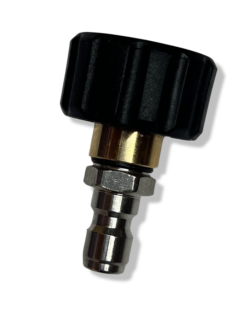 High pressure cleaner hose quick connection kit with M22 15mm adapter set