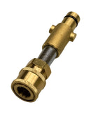 Dirt blaster 5 nozzle tips for Nilfisk Gerni plug nipple including quick coupling 