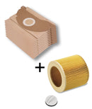 Staubsaugerbeutel Patronenfilter für Kärcher wie 6.904-322.0 Serie MV2 WD2 A2003 - staubsaugerbeutel-patronenfilter-fur-karcher-wie-6-904-322-0-serie-mv2-wd2-a2003 von M&M Smartek®