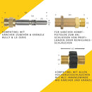 Rohrreinigungsschlauch SET für KÄRCHER KRÄNZLE NILFISK ALTO WAP HD HDS Hochdruck - rohrreinigungsschlauch-set-fur-karcher-kranzle-nilfisk-alto-wap-hd-hds-hochdruck von M&M Smartek®