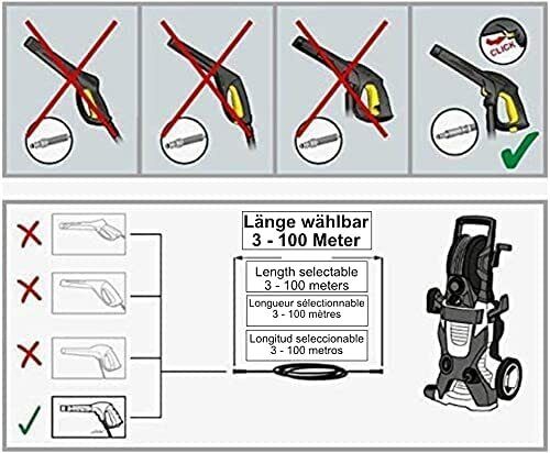 Hochdruckschlauch für Kärcher K2 K3 K4 K5 K6 K7 2.641-721.0 26417210 Quick filtertueten24.de
