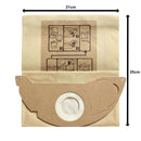 5x - 30x Staubsaugerbeutel Filter für Kärcher wie 6.904-322.0 Serie MV2 WD2 A2003 A2004 - staubsaugerbeutel-filter-fur-karcher-wie-6-904-322-0-serie-mv2-wd2-a2003-a2004 von M&M Smartek®