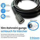 Rohrreinigungsschlauch 10m für Kärcher Kränzle Hochdruckreiniger Abfluss Rohr - rohrreinigungsschlauch-10m-fur-karcher-kranzle-hochdruckreiniger-abfluss-rohr von M&M Smartek®