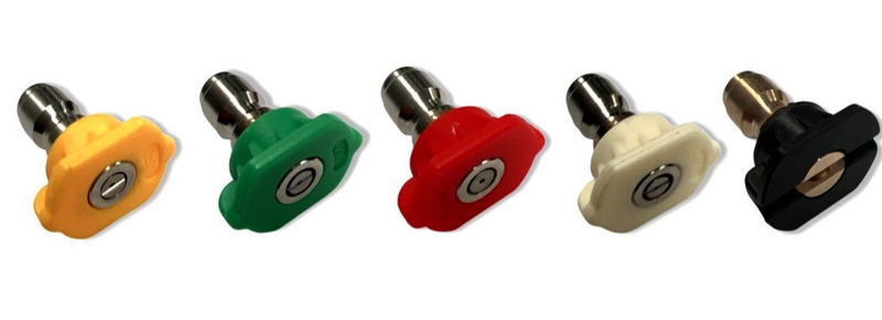 Dirt blaster 5 nozzle tips for Nilfisk Gerni plug nipple including quick coupling 