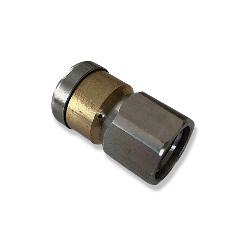 Rotating pipe cleaning nozzle 1/4" IG for Kärcher WAP Alto Kränzle Nilfisk
