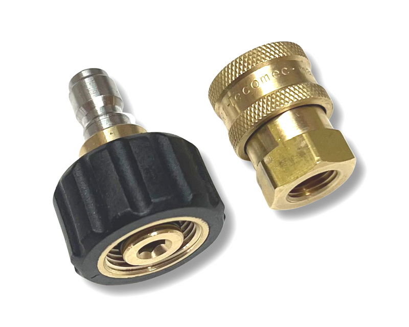 High pressure cleaner hose adapter M22 IG thread quick coupling Quick Connect