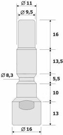 25m Rohrreinigungsschlauch für Kränzle light D10, K 1050 & X-Serie SET 4-teilig - 25m-rohrreinigungsschlauch-fur-kranzle-light-d10-k-1050-x-serie-set-4-teilig von M&M Smartek®