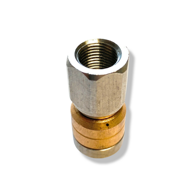 Rotierende Rohrreinigungsdüse 1/4" IG für Kärcher WAP Alto Kränzle Nilfisk etc.