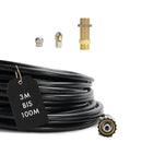 Rohrreinigungsschlauch für Kärcher Kränzle Bosch Kanalratte Abfluss 15 Meter - rohrreinigungsschlauch-fur-karcher-kranzle-bosch-kanalratte-abfluss-15-meter von M&M Smartek®