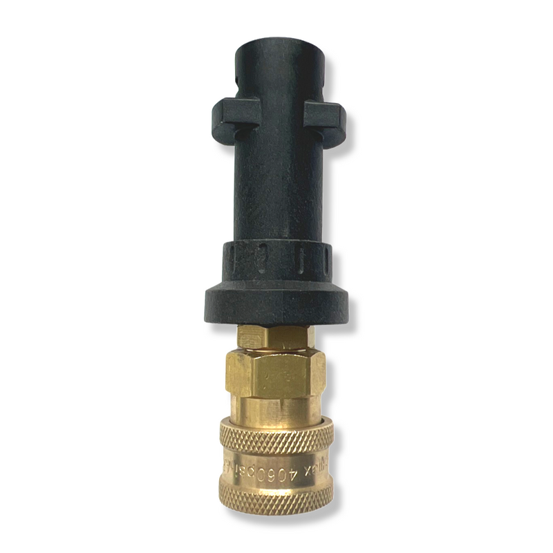 Quick coupling connection 1/4" gun foam gun for Kärcher Lavor Kränzle