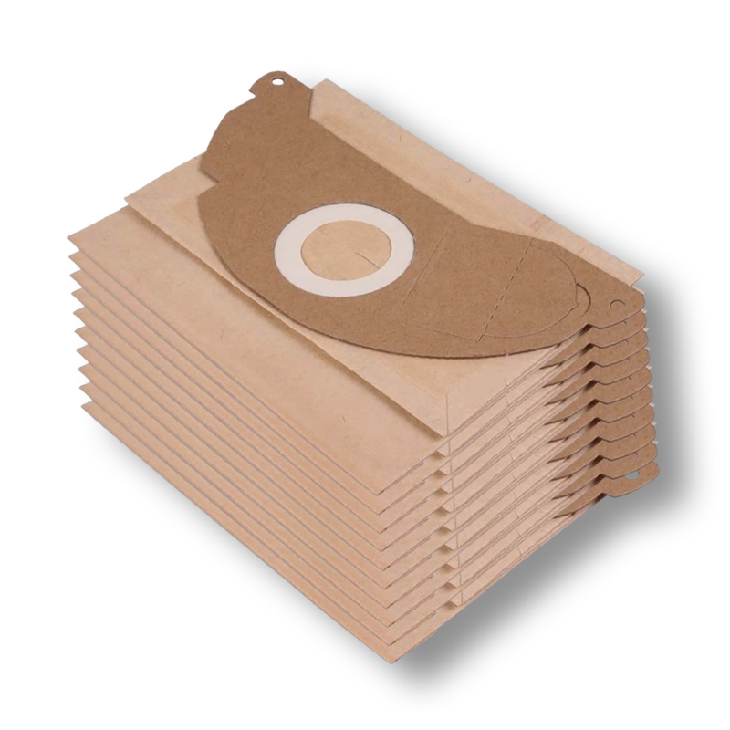 5x - 30x Staubsaugerbeutel Filter für Kärcher wie 6.904-322.0 Serie MV2 WD2 A2003 A2004
