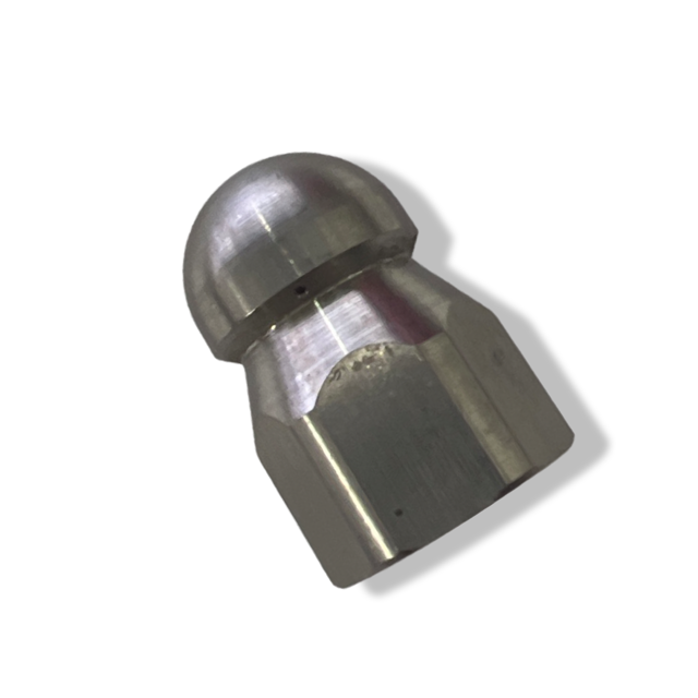 Pipe cleaning nozzle rotating / rigid 1/4" IG for Kärcher Nilfisk quick coupling 