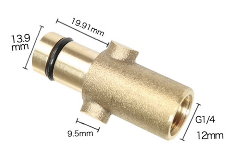 M&M Smartek Adapter Bajonett Kärcher IG auf Nilfisk, Kränzle Lavor, Parkside