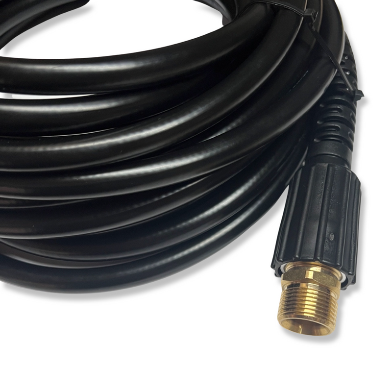 High pressure cleaner hose quick connection kit with M22 15mm adapter set