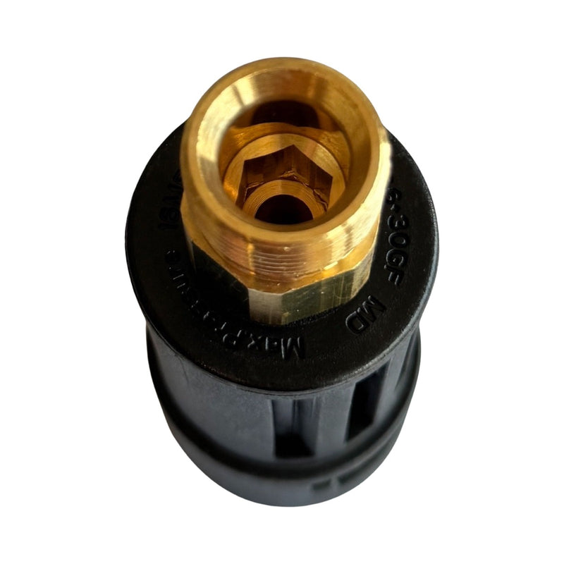 Adapter B für Kärcher & Kränzle Zubehör Hochdruckreiniger Bajonett : M22 AG (Sechskantführung)
