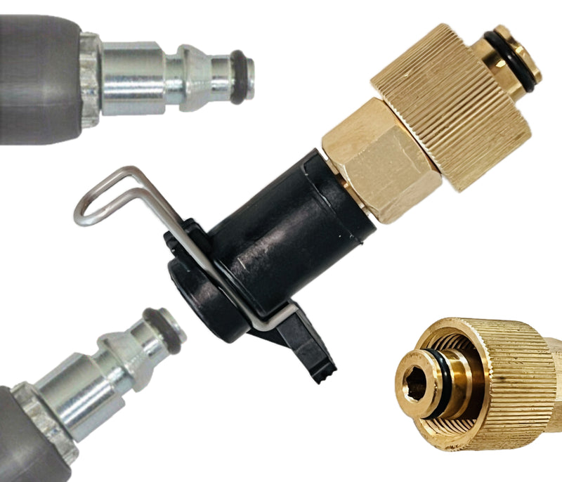 Hochdruck Schlauchadapter für Nilfisk STIHL KEW Alto auf Kärcher TR22 IG wie EasyLock Filtertueten24