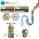 Rohrreinigungsschlauch für Bosch Aquatak AQT-Serie mit 8mm SDS Quick + 2 Düsen