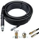 Rohrreinigungsschlauch für Bosch Aquatak AQT-Serie mit 8mm SDS Quick + 2 Düsen