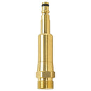 Langer Messing-Anschlussadapter mit Stecknippel und M22-Gewinde